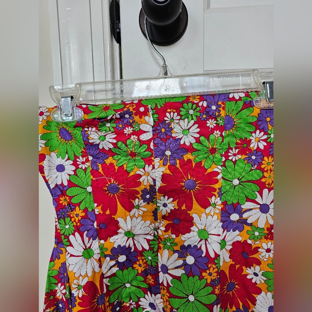 Peppermayo 70s Floral Strapless Mini Dress - Picture 4 of 5